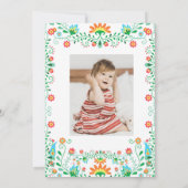 Nacho Moyenne Anniversaire Fête Invitation (Dos)