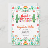 Nacho Moyenne Couple Shower Invitation (Devant)