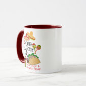 Nacho Moyenne DAD Mug - Fromage et chips chauds su (Devant gauche)