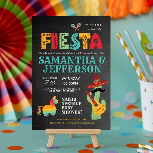 Nacho Moyenne Mexicaine Invitation Neutre Douche