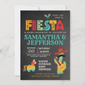 Nacho Moyenne Mexicaine Invitation Neutre Douche (Devant)