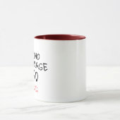 Nacho Moyenne Papa Blague Pun Drôle Mug Café (Centre)