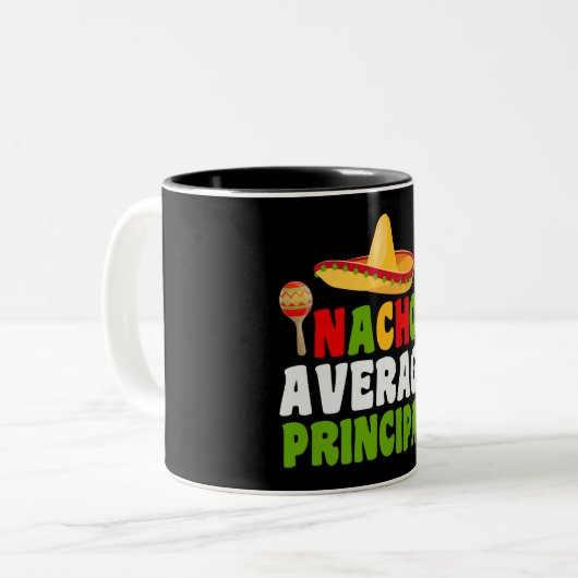 Nacho Moyenne Principale Deux Tons De Café Mug (Devant gauche)