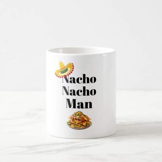 Nacho Nacho Man Café Mug (Centre)