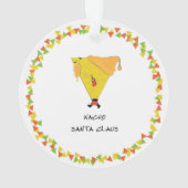 Nacho Santa avec des frites (dos)