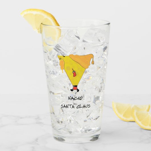 Nacho Santa Claus Glas (Voorkant ijs)