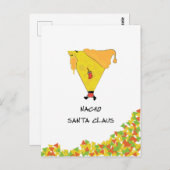 Nacho Santa met Chips Briefkaart (Voorkant / Achterkant)