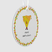Nacho Santa met Chips Ornament (voorkant)