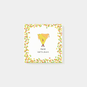 Nacho Santa met Chips Post-it® Notes
