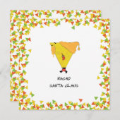 Nacho Sinterklaas met Chips Feestdagenkaart (Voorkant / Achterkant)
