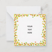 Nacho Sinterklaas met Chips Notitiekaartje (Achterkant)