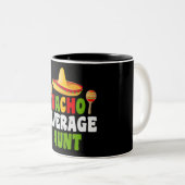 Nacho Tante Moyenne Deux Tons De Café Mug (Devant droit)