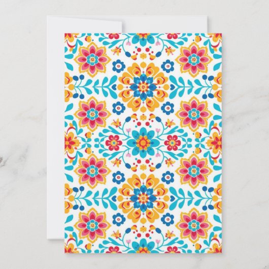 Nacho Uw gemiddelde hond Sombrero Taco Uitnodiging (Achterkant)