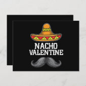 Nacho Valentijnsdag Mexicaans Spaans Echtgenoot Briefkaart (Voorkant / Achterkant)
