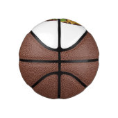 Nachos cartoon illustratie basketbal (Rechts)