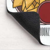 Nachos cartoon illustratie muismat (Hoek)