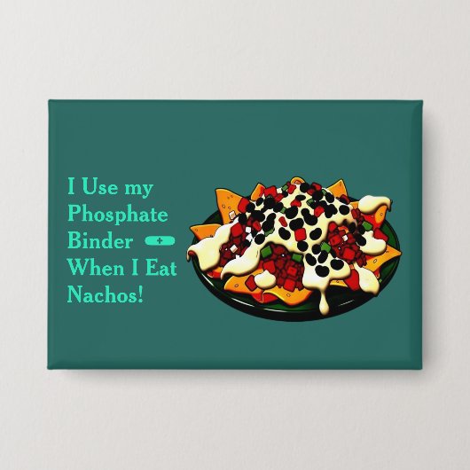 Nachos Fosfaat Binder Knop Button (Voorkant)