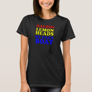 Nachos Lemon Papa's Boten Grappige Stap Broers Hoe T-shirt