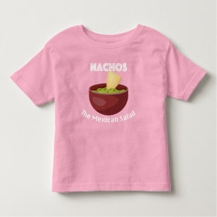 Nachos, The Mexican Salad - Toddler Fine Jersey T- Kinder Shirts