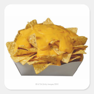 Nachos Vierkante Sticker