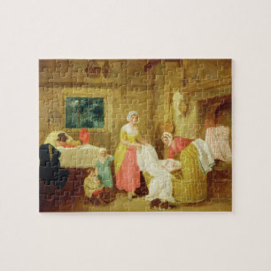Nacht, 1799 (olie op canvas) (zie 127218-220) legpuzzel