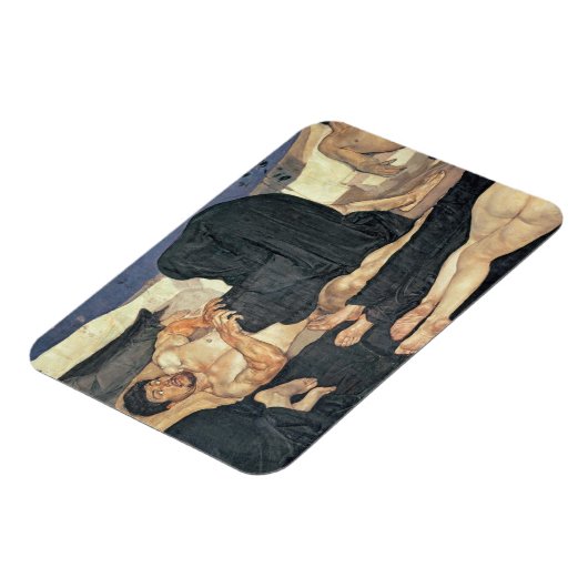 Nacht, 1890 (olie op canvas) magneet (Linkerzijde)