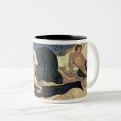 Nacht, 1890 (olie op canvas) tweekleurige koffiemok (Voorkant rechts)