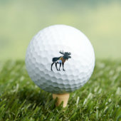 Nacht Bos Eland Golfballen (Insitu Shirt)