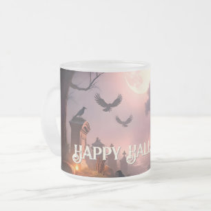 Nacht der Schaduwen – Een Halloween-spreuk ontwaak Matglas Koffiemok