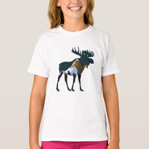 Nacht Eland Bos     T-shirt