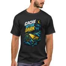 Nacht Geocaching Cache Na Donker T-Shirt