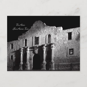Nacht in de Alamo Briefkaart