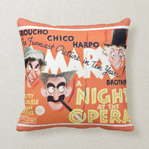  nacht in het kussen van de Marx Brothers