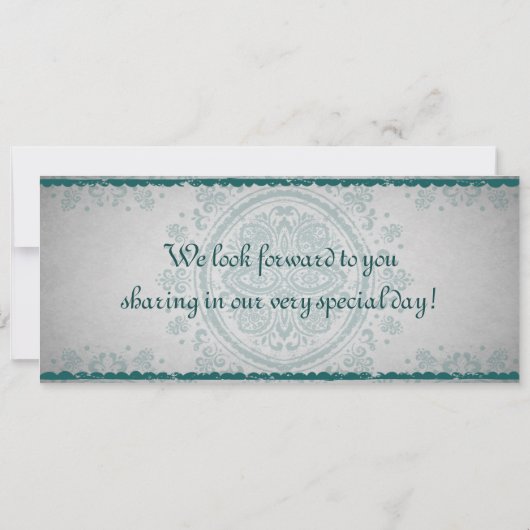 Nacht in India Uitnodiging tot uitzending van het  (Achterkant)