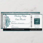 Nacht in India Uitnodiging tot uitzending van het  (Voorkant / Achterkant)