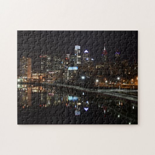 Nacht in Philly Legpuzzel (Horizontaal)
