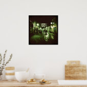nacht in Zoetermeer Poster (Keuken)
