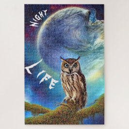 Nacht levensuil legpuzzel