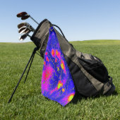 Nacht Magic Golfhanddoek (Groen)
