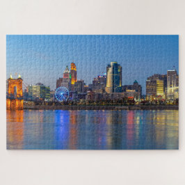 Nacht op de Puzzle Legpuzzel