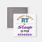 Nacht Shift RT Ademhalingstherapie Magneet (Voorkant / Achterkant)