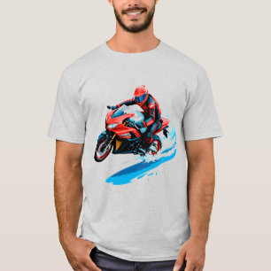 🔥 Nacht Snelheid Motorrijder Krachtige Straat Ene T-shirt