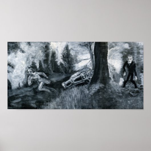 Nacht van de levende dood poster (Voorkant)