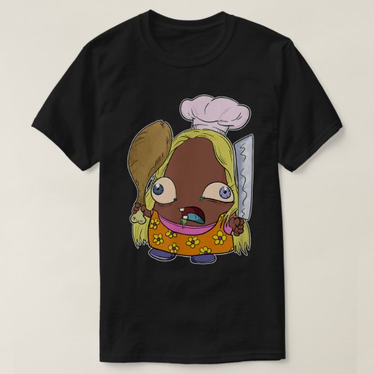 Nacht van de levende ZomBeansAmy Bean T-shirt (Design voorkant)