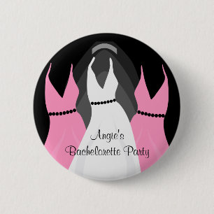 Nacht van de Meisjes van de Kleding van de Ronde Button 5,7 Cm