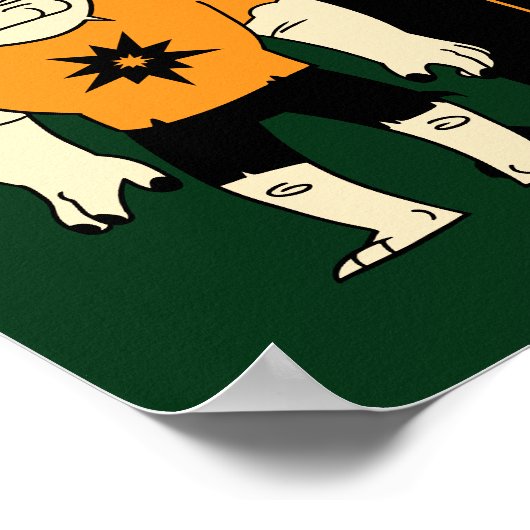 🎃 Nacht van de Ondoden Halloween Bash! Maak je kl Poster (Hoek)