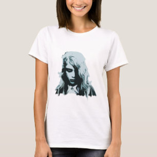 Nacht van het levende zombie meisje t-shirt