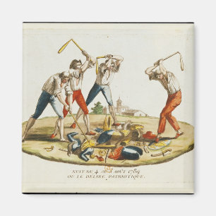 Nacht van het patriottische Delirium Magneet