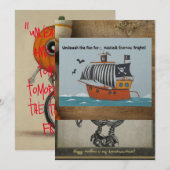 Nacht van onheil kaart (Voorkant / Achterkant)