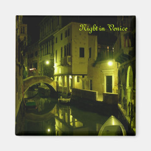 Nacht Venetië Magneet
